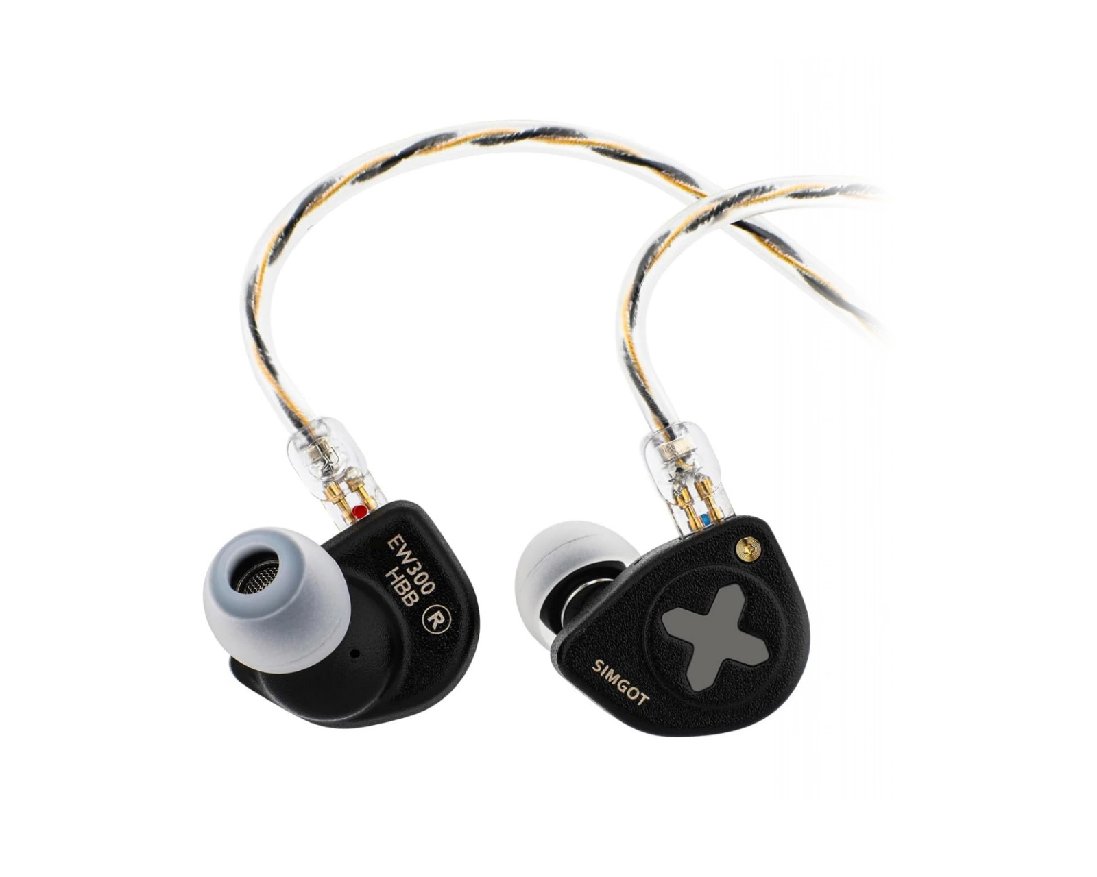 Linsoul SIMGOT EW300-HBB IEM Headphones - 3.5mm
